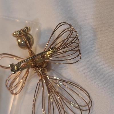 Sale Photo Thumbnail #950: angel brooch and pin