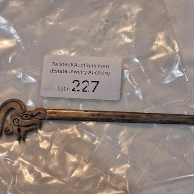 Sale Photo Thumbnail #1001: silver letter opener