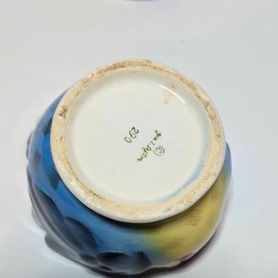 Vintage classic George Lefton Blue Bird - Kitsch Creamer & Sugar Bowl w/Lid - Classic MCM #290 (1 set of 2)