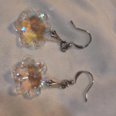 Sale Photo Thumbnail #1279: earrings- one dangle and one is clip on