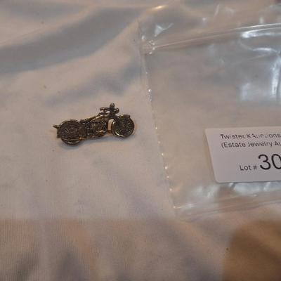 Sale Photo Thumbnail #1371: motorcycle brooch