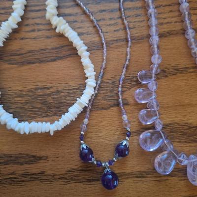 Sale Photo Thumbnail #1383: bundle of 3 necklaces
