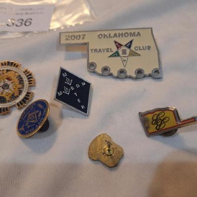 Sale Photo Thumbnail #1463: lapel pin bundle