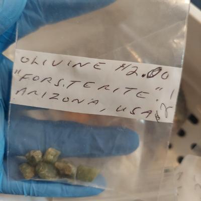 Vivianite w/ Mixed Rough Stones (GB-BBL)