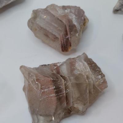 Vivianite w/ Mixed Rough Stones (GB-BBL)