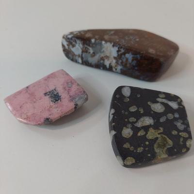 Vivianite w/ Mixed Rough Stones (GB-BBL)