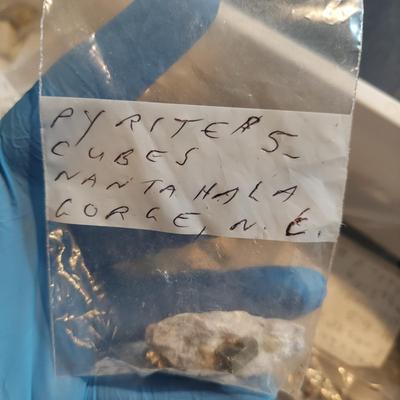 Vivianite w/ Mixed Rough Stones (GB-BBL)