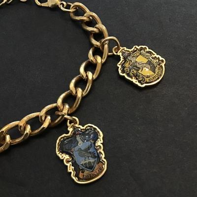 Harry Potter Hogwarts charm watch bracelet
