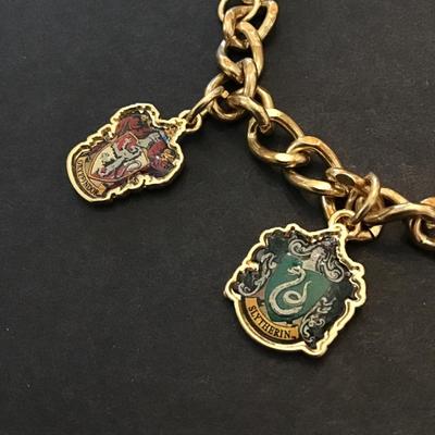 Harry Potter Hogwarts charm watch bracelet