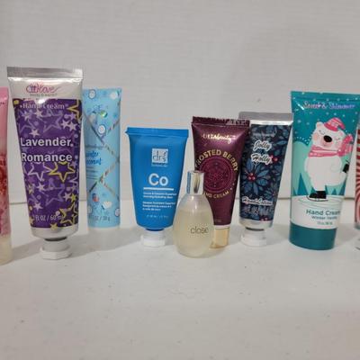 Assorted lotions x 8