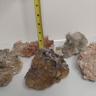 Fluorite, Dolomite & Dog Tooth Calcite (GB-BBL)