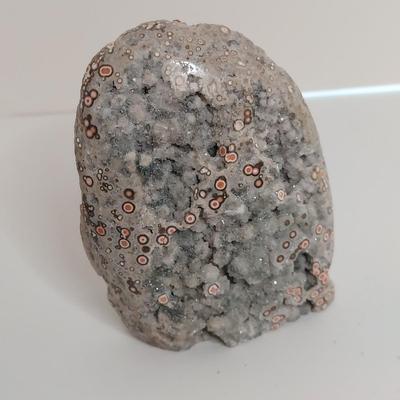 Polished Malachite, Jasper & Septarian Geode (GB-BBL)