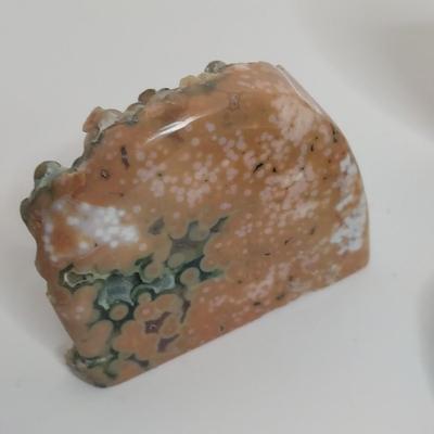 Polished Malachite, Jasper & Septarian Geode (GB-BBL)