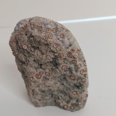 Polished Malachite, Jasper & Septarian Geode (GB-BBL)