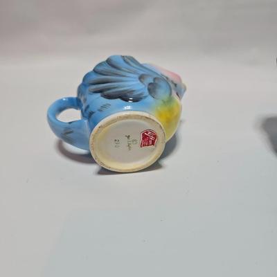 Vintage classic George Lefton Blue Bird - Kitsch Creamer & Sugar Bowl w/Lid - Classic MCM #290 (2 set of 2)