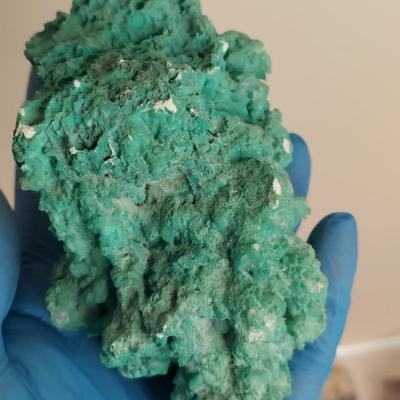 Aurichalcite w/ Smithsonite, Thompsonite & More (GB-BBL)