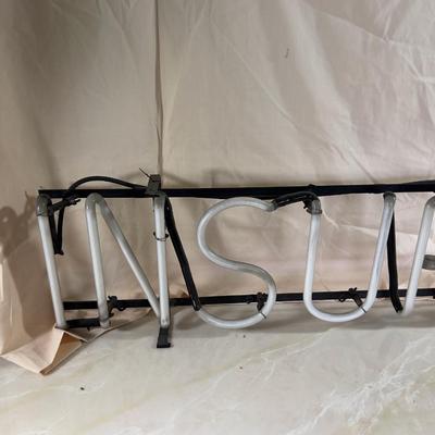 INSURANCE NEON GLASS