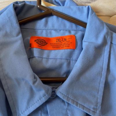 Lots (8) of "Salt Flats Racing Association Work Shirts" XXL  Long Sleeve 