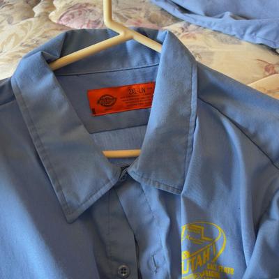 Lots (8) of "Salt Flats Racing Association Work Shirts" XXL  Long Sleeve 