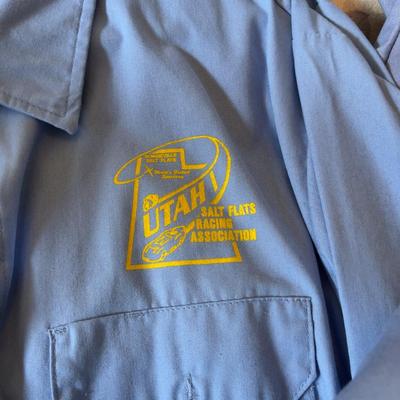 Lots (8) of "Salt Flats Racing Association Work Shirts" XXL  Long Sleeve 