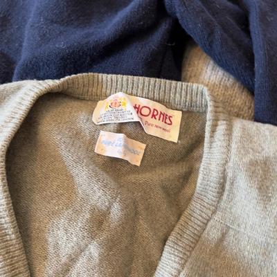 Lot 3 of Sweaters.(8) Men's Sweaters Some Wool Some Acrylic 