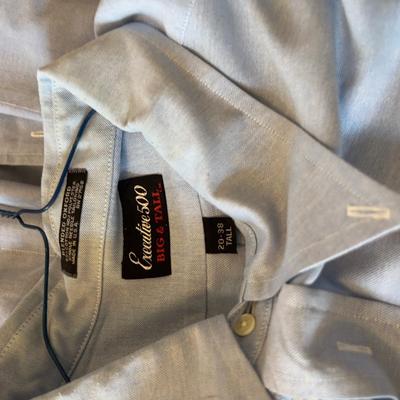 6 Men's Button Down Polos 18 - 37 