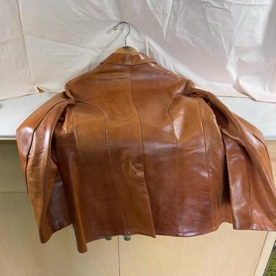 REMY Leather Sports Coat 44L 