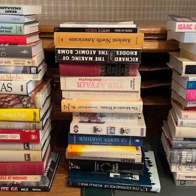 3 Stacks of BOOKS 