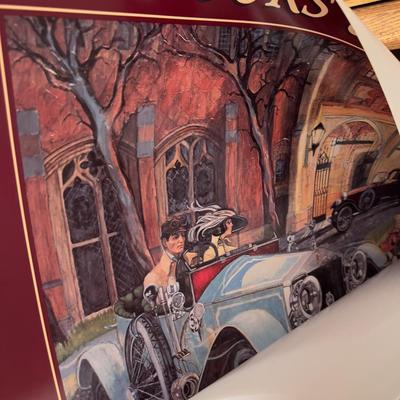 Super Lot of Automotive Posters 