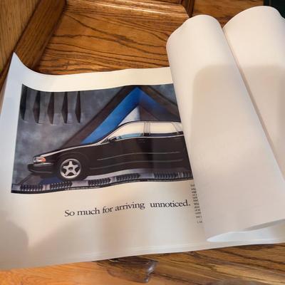 Super Lot of Automotive Posters 