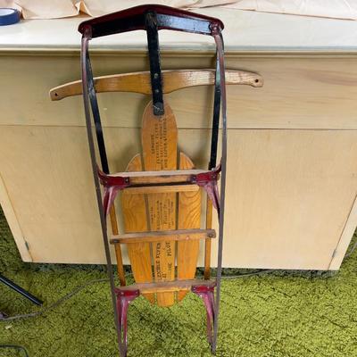 Flexible Flyer Vintage Sled 41" long