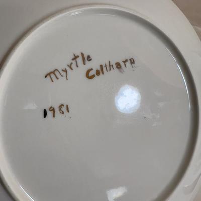 6 Currier & Ives Plates by Myrtle