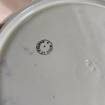Blue Willow Transfer Ware Plates (2) 