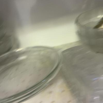 2 Shelves of CLEAN GLASS Ware