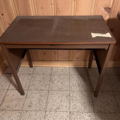 Metal Formica Top Typewriter Stand