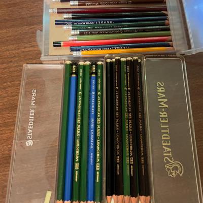Vintage Colored Pencil Sets (3) Boxes Mixed Lot