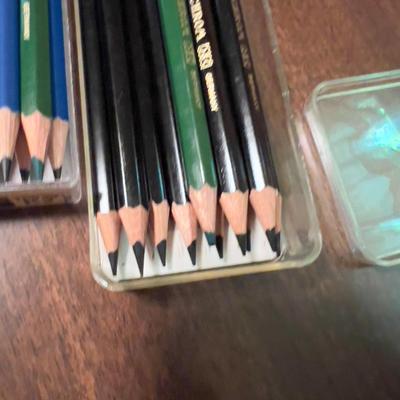 Vintage Colored Pencil Sets (3) Boxes Mixed Lot