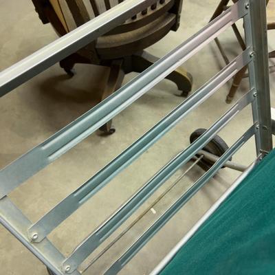 Aluminum Chaise Longe Vintage 1960's