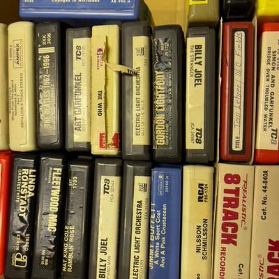 Cool old Rock 8-Track TAPE Collection. 