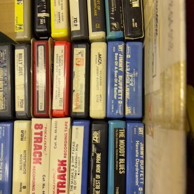 Cool old Rock 8-Track TAPE Collection. 
