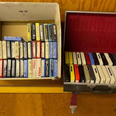 Cool old Rock 8-Track TAPE Collection. 