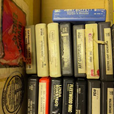 Cool old Rock 8-Track TAPE Collection. 