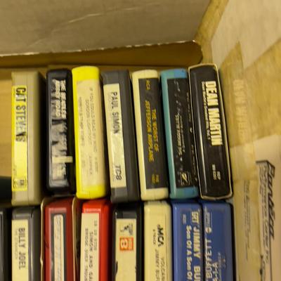 Cool old Rock 8-Track TAPE Collection. 