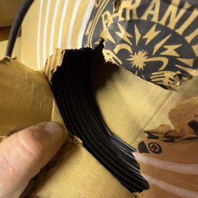 2 Boxes of #12 Wire Single Strand Black & White 
