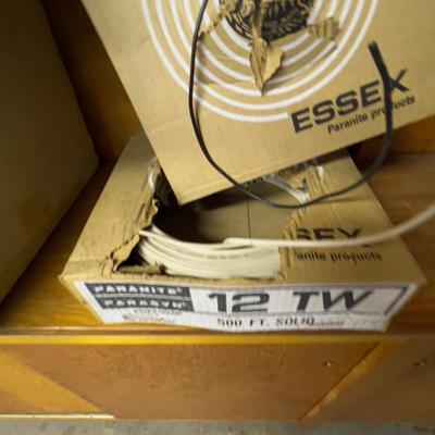 2 Boxes of #12 Wire Single Strand Black & White 