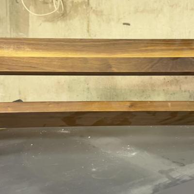 Wood Walnut Book Rack for Desk Top Type 