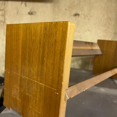 Wood Walnut Book Rack for Desk Top Type 