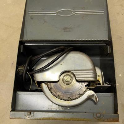 Very Vintage Craftsman Skill Saw in Original Box