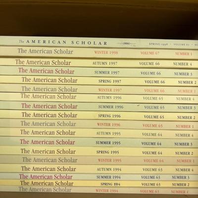 Several Volume '74 to ' 98 American Scholar Magazine 