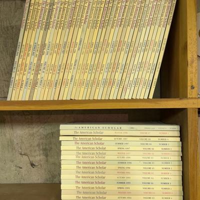 Several Volume '74 to ' 98 American Scholar Magazine 